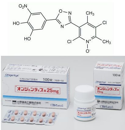 第三代强效COMT抑制剂Ongentys(opicapone)用于治疗帕金森。≒D）的新药在日本上市！_香港济民药业