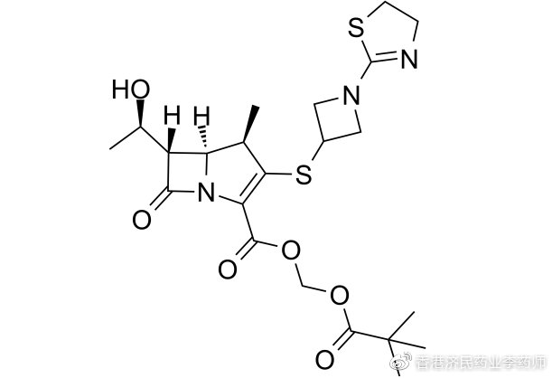 口服抗生素tebipenem HBr治疗cUTI和AP关jianIII期临床乐成，疗效不劣于ertapenem_香港济民药业