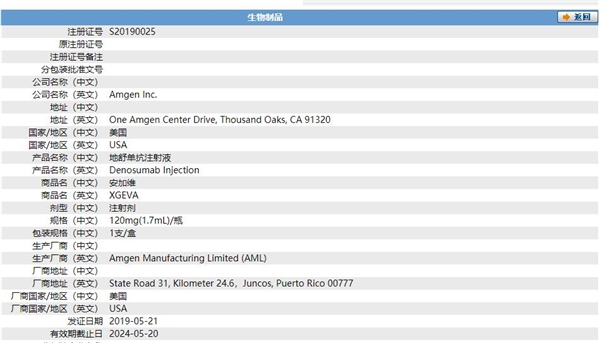 地诺单抗Denosumab第三个新zeng顺应症即将获批！_香港济民药业